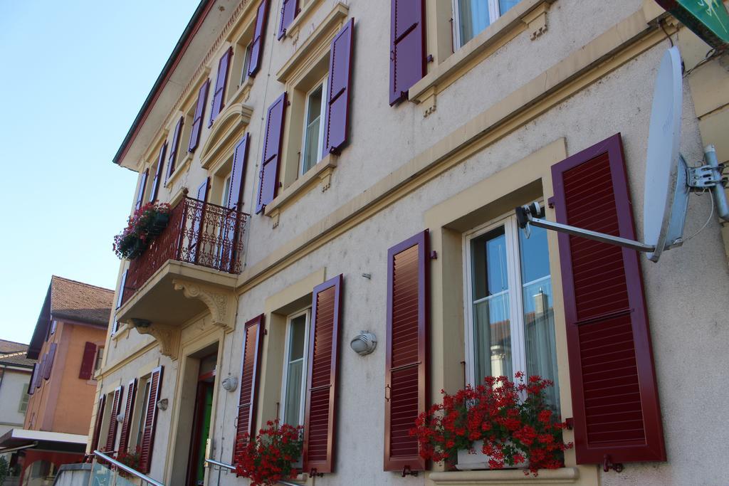 Yvonand Hotel De La Gare מראה חיצוני תמונה
